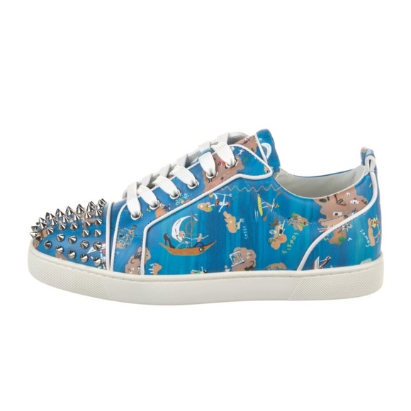 Christian Louboutin Printed Sneakers - Picture 3 of 5